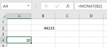 Excel Datum