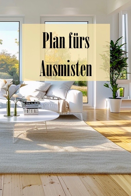 Plan fürs Ausmisten